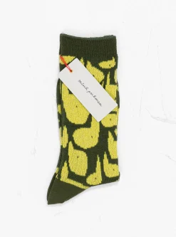 Chit Chat Socks Moss Green<Minä Perhonen Fashion