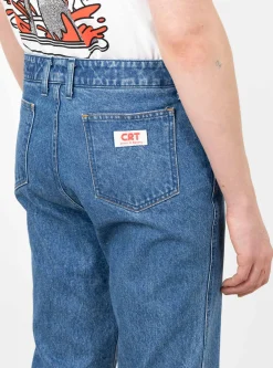 2CH Twin Wash Flare Fit Jeans Washed Indigo<CRT Online