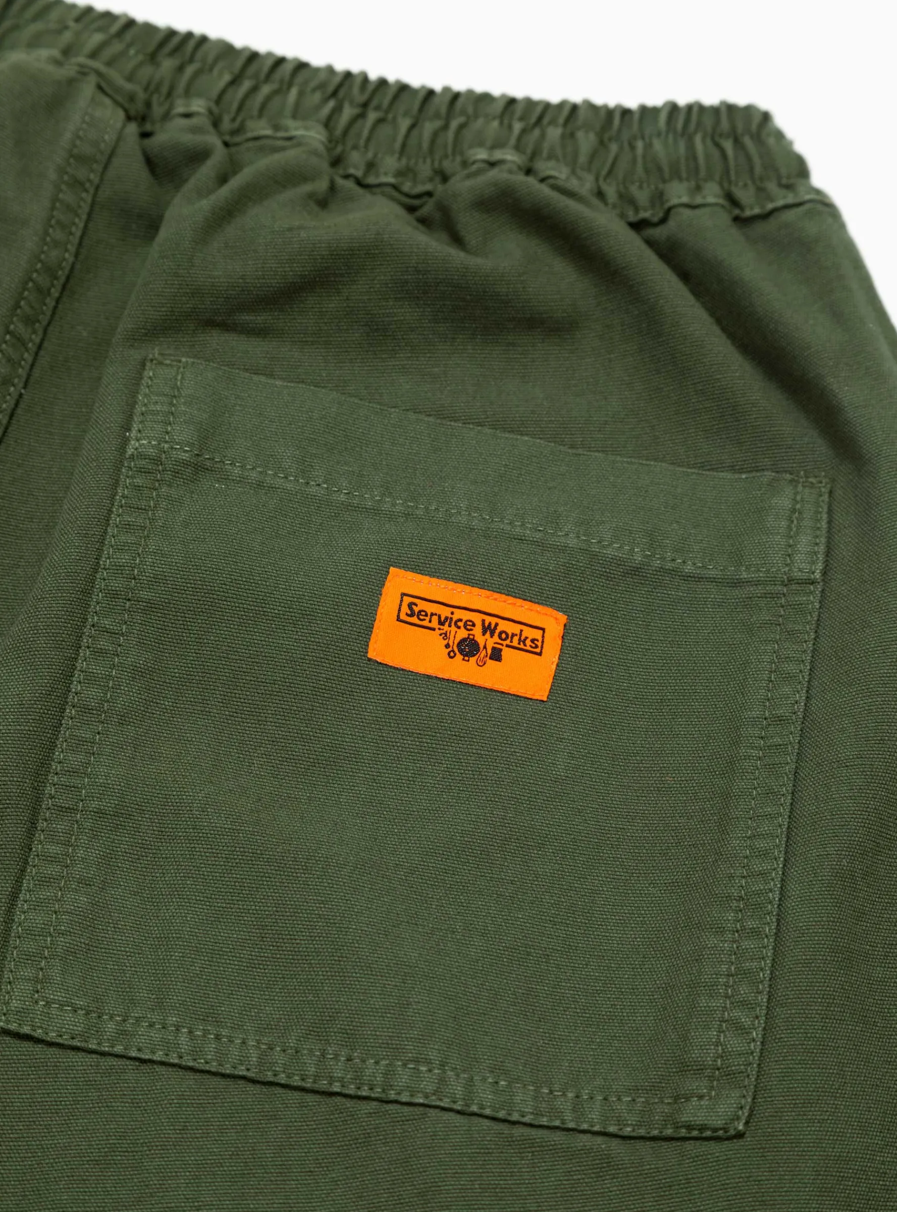 Classic Chef Trousers Olive<Service Works Discount