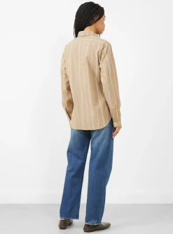 Classic Fit Shirt Beige<nanamica Clearance