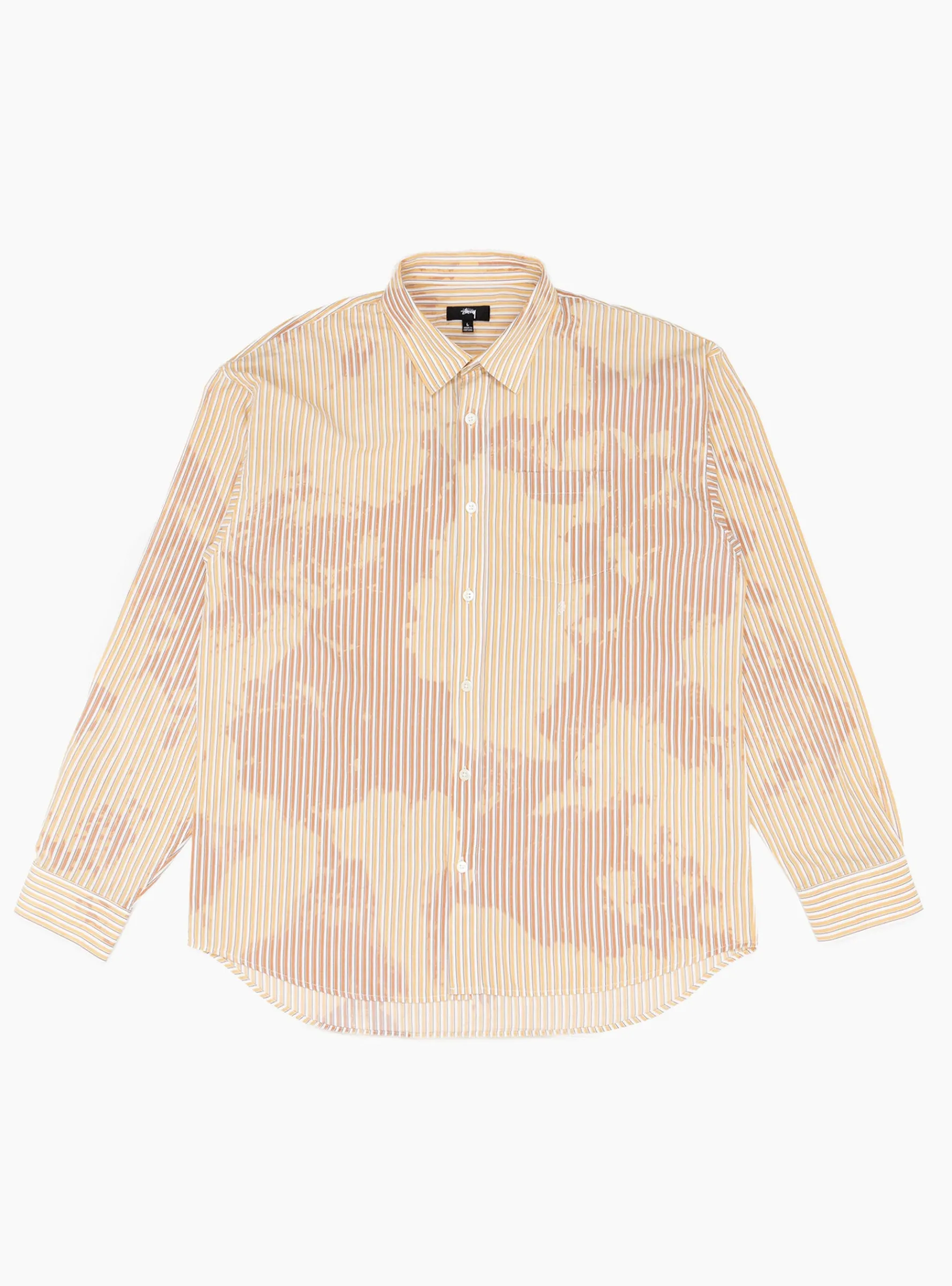 Classic Long Sleeve Shirt Bleached Tan<Stüssy Fashion