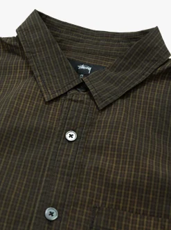 Classic Long Sleeve Shirt Sprayed Tan<Stüssy New