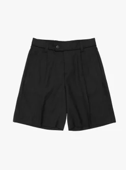 Classic Shorts Fine Black Stripes<mfpen New