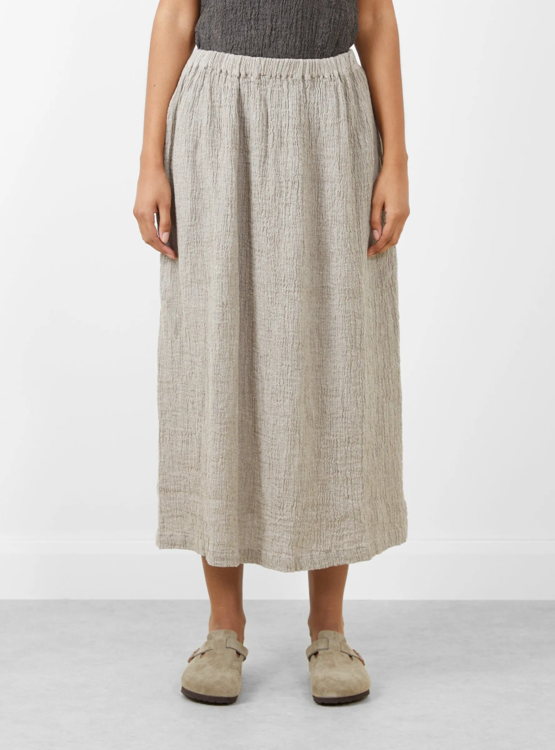 Classic Skirt Ash<Black Crane Fashion
