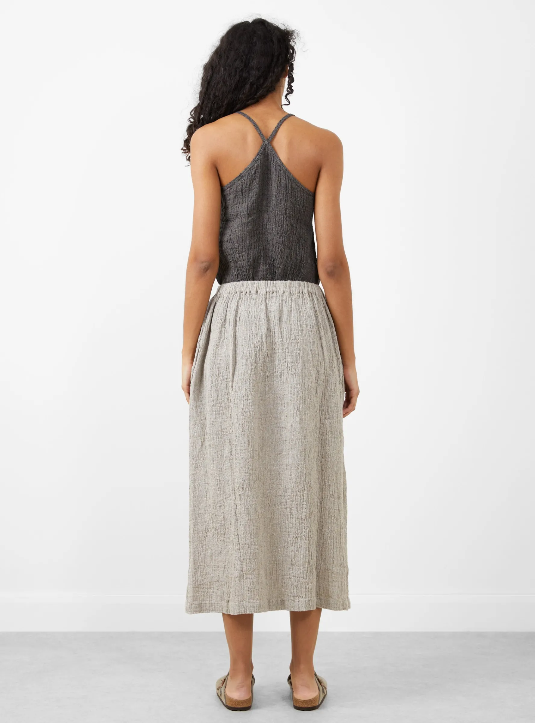 Classic Skirt Ash<Black Crane Fashion