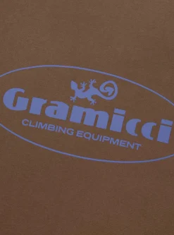 Climbing Equipment Tee Brown Pigment<Gramicci Best