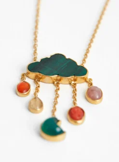 Cloud And Rain Chain Drop Necklace<Grainne Morton Online