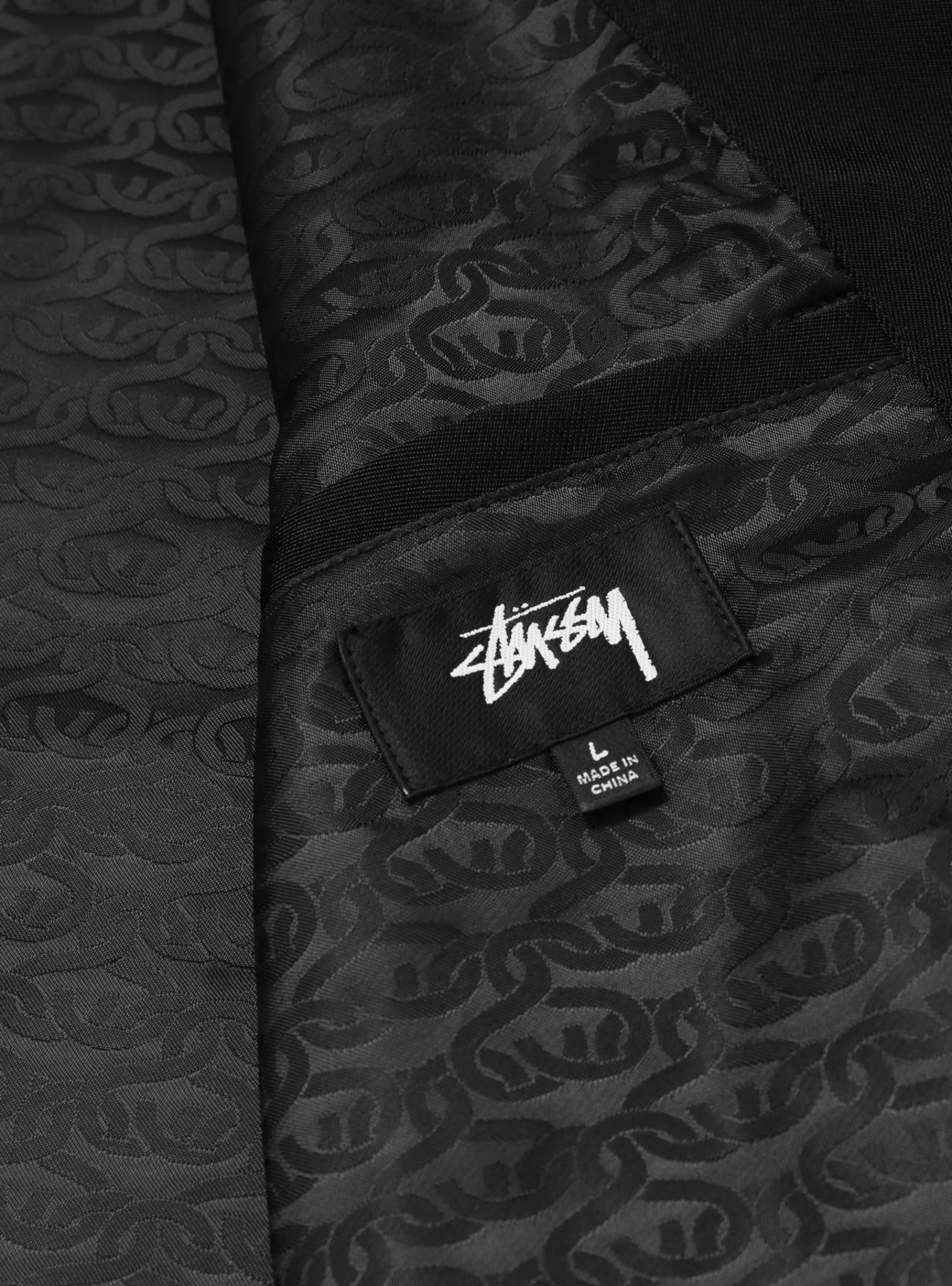 Club Jacket SS Link Black<Stüssy Clearance