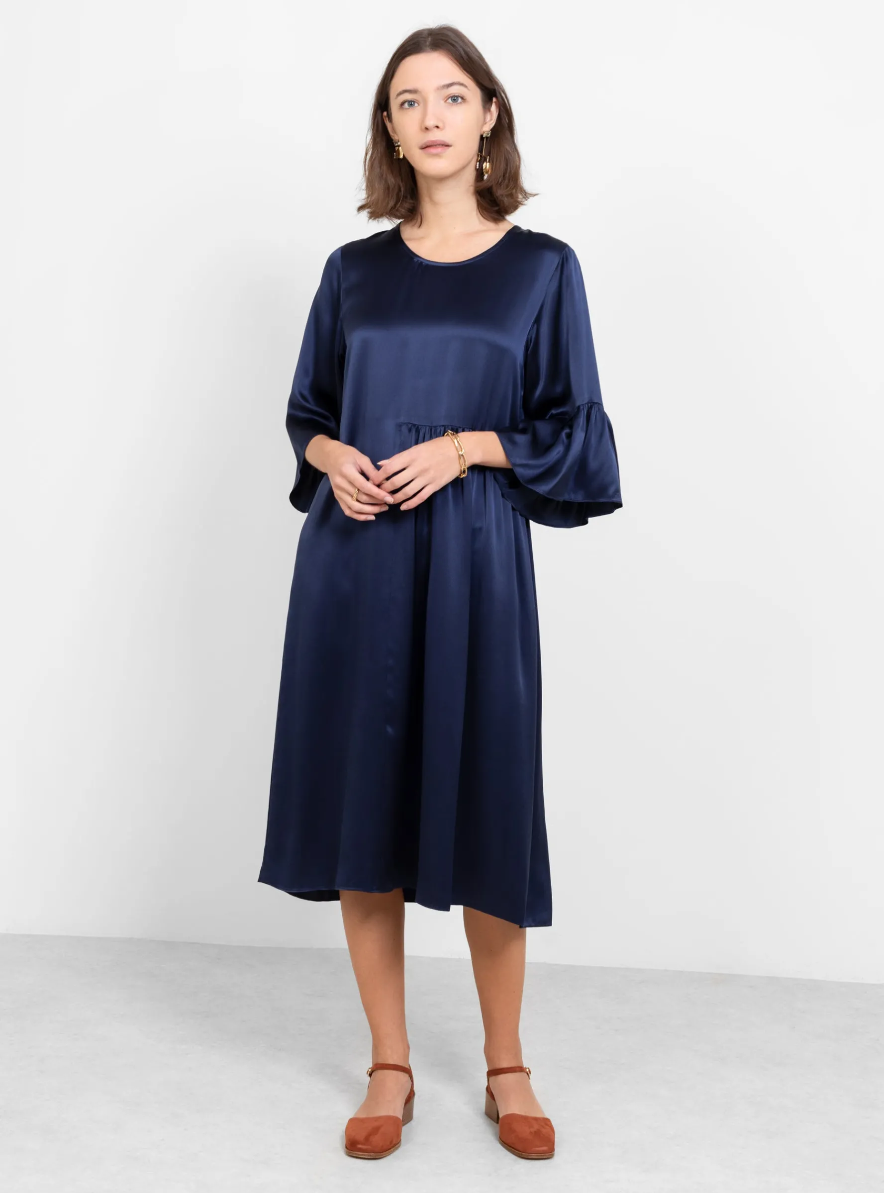 Coco Dress Navy<Correll Correll New