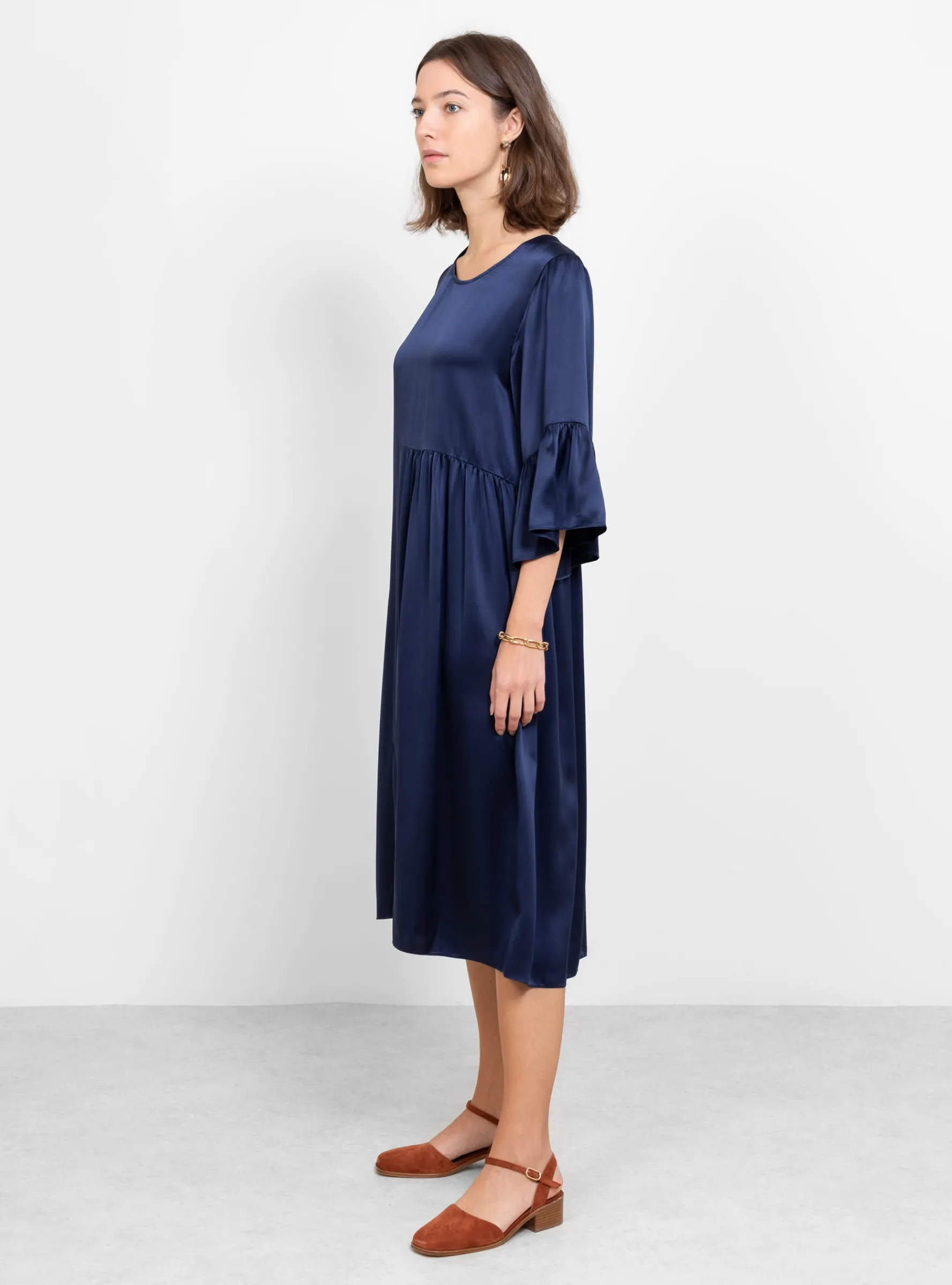 Coco Dress Navy<Correll Correll New