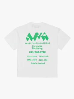 Computer Marketing Logo T-Shirt White<Arnold Park Studios Outlet