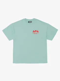Computer Marketing Logo T-Shirt Ice Blue<Arnold Park Studios Clearance