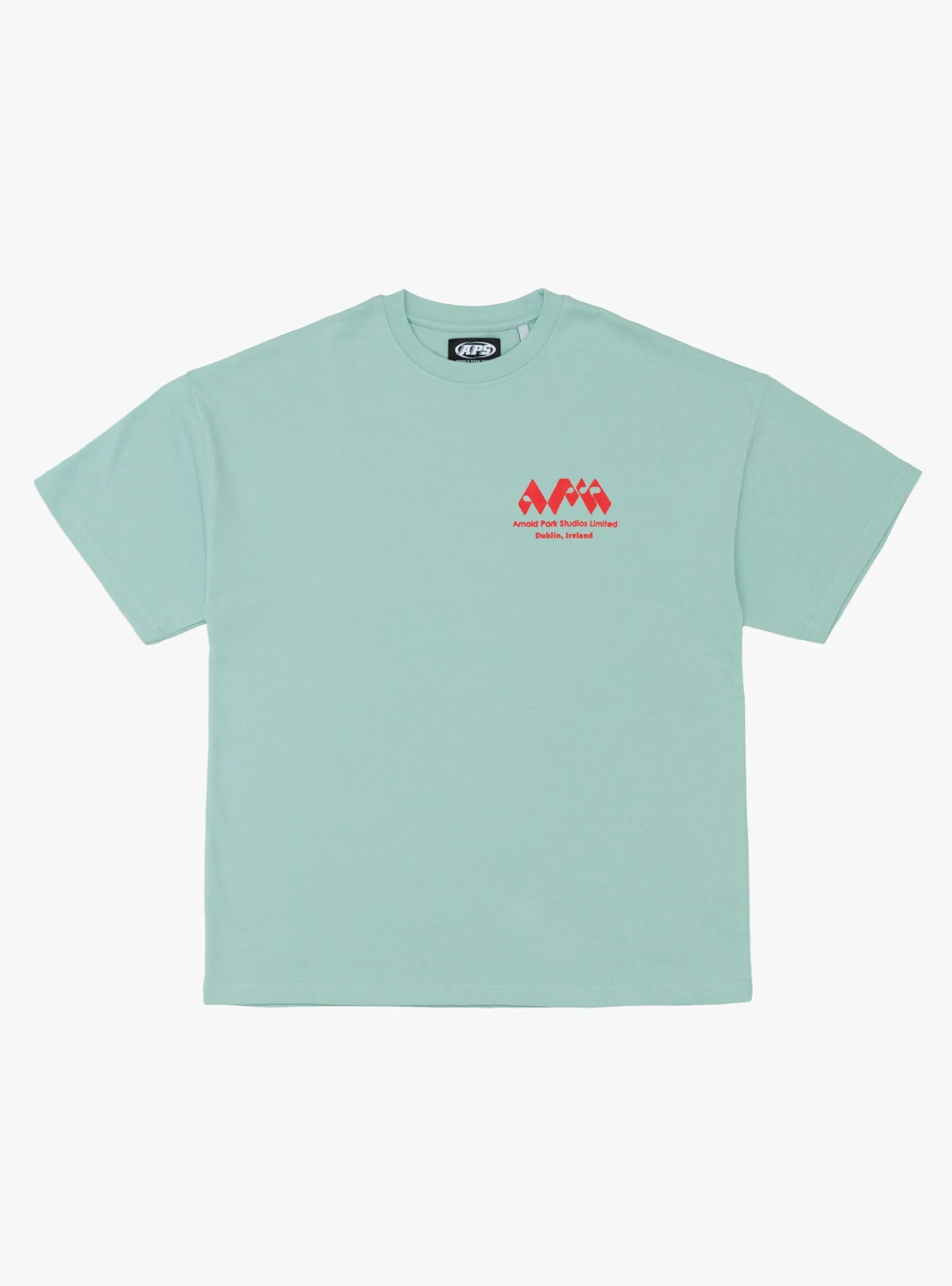 Computer Marketing Logo T-Shirt Ice Blue<Arnold Park Studios Clearance