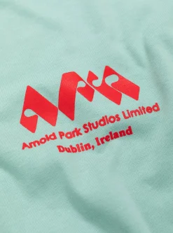 Computer Marketing Logo T-Shirt Ice Blue<Arnold Park Studios Clearance