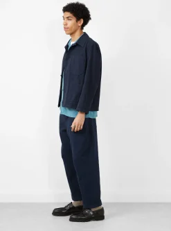 Construction Jacket Navy<YMC Sale