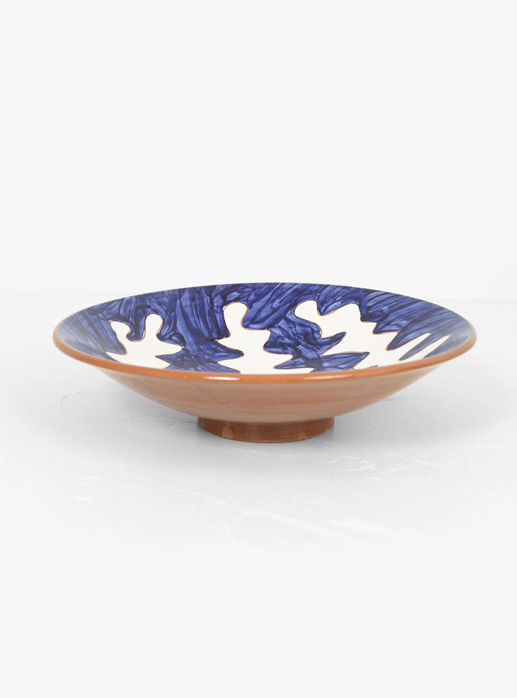 Coral Serving Bowl Blue<Malaika Clearance