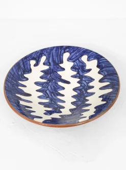 Coral Serving Bowl Blue<Malaika Clearance