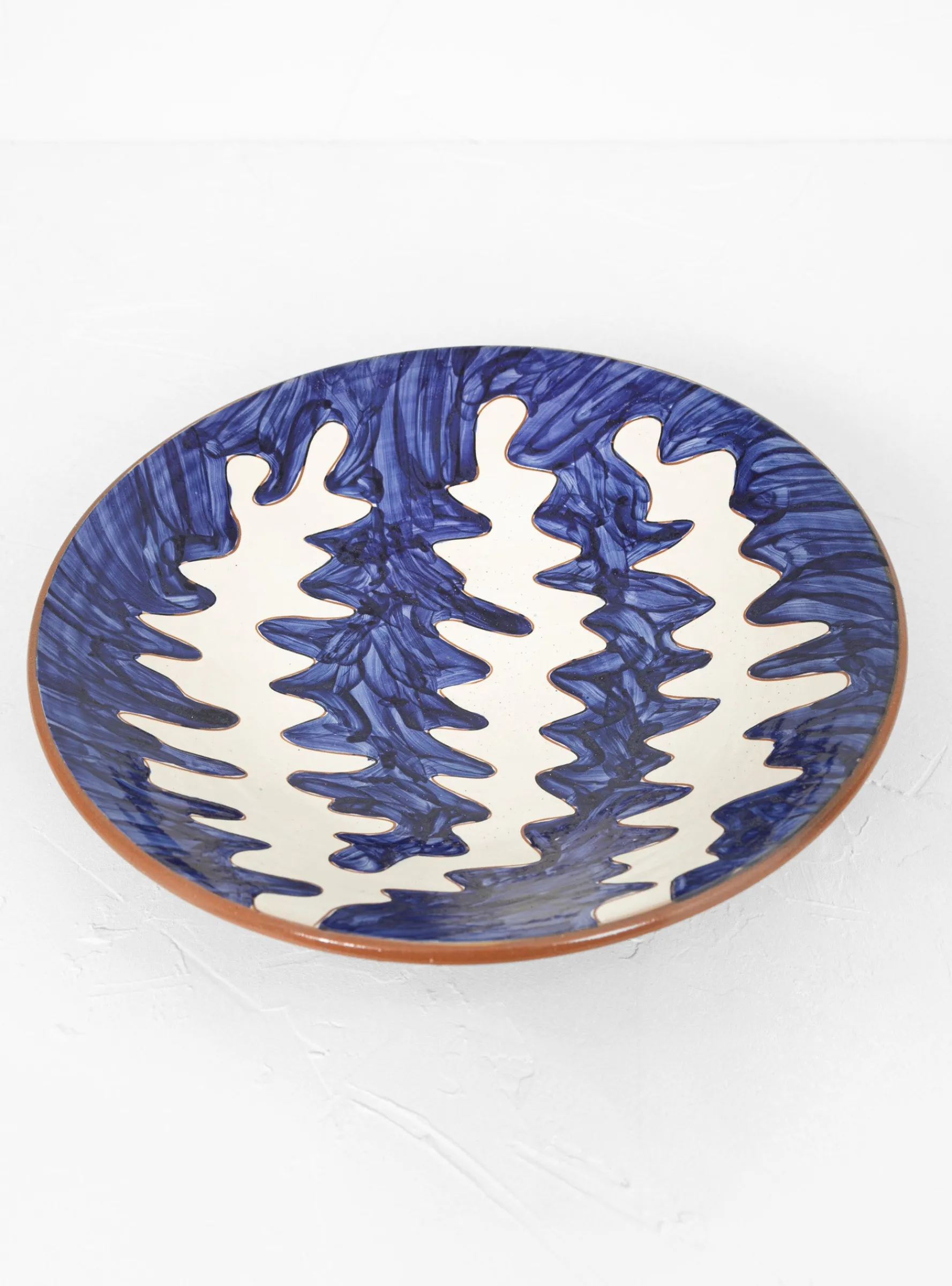 Coral Serving Bowl Blue<Malaika Clearance