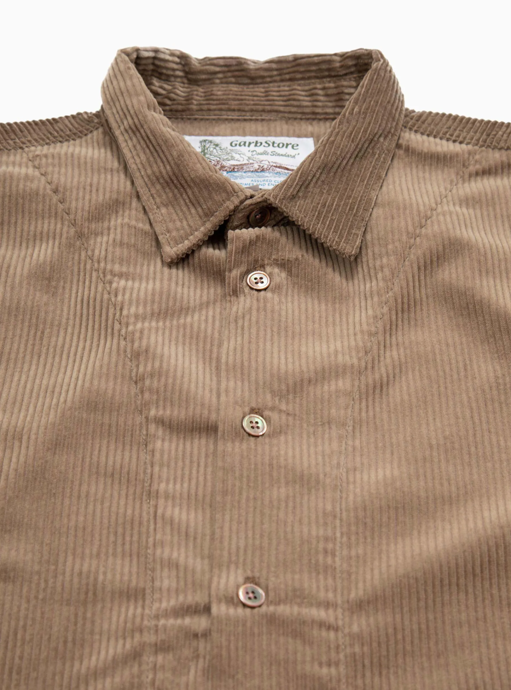 Cord Shirt Stone<Garbstore Outlet