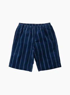 Corduroy Swell Short Navy Check<Gramicci Online