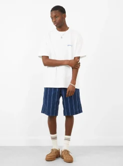 Corduroy Swell Short Navy Check<Gramicci Online