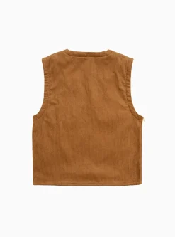 Cord Vest Tobacco<Garbstore New