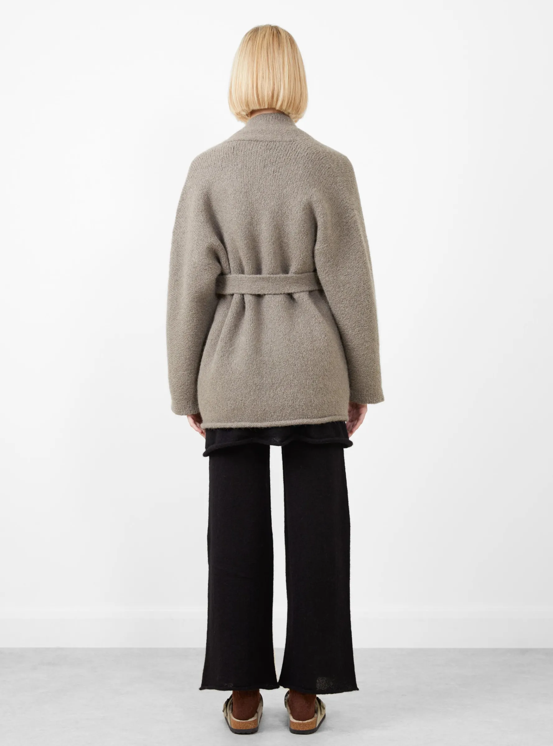 Cotto Cardigan Concrete<Lauren Manoogian Best