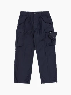 Cotton Cargo Trousers Navy<TOGA VIRILIS New