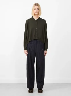 Cotton Cashmere Knit Cardigan Dark Moss<Cordera Outlet