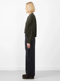 Cotton Cashmere Knit Cardigan Dark Moss<Cordera Outlet