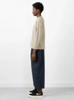 Cotton Cashmere Sweater Beige<nanamica Sale