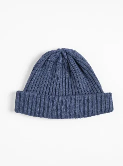 Cotton & Linen Beanie Denim<Sublime New