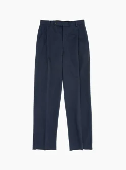 Cotton Manhattan Trousers Navy<Kaptain Sunshine New