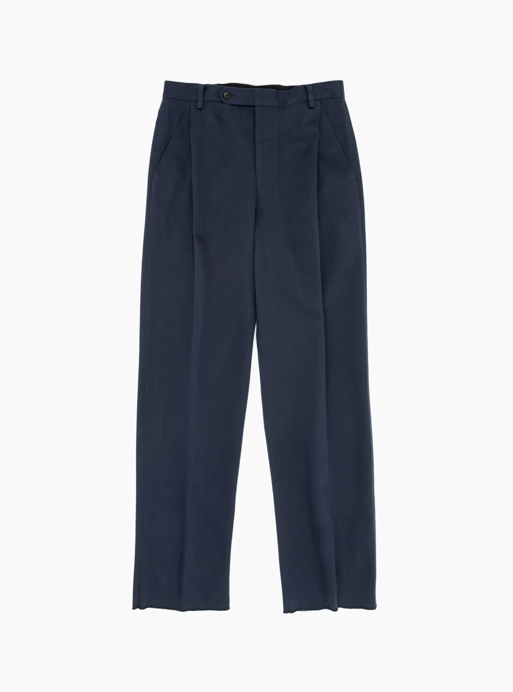 Cotton Manhattan Trousers Navy<Kaptain Sunshine New