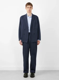 Cotton Manhattan Trousers Navy<Kaptain Sunshine New