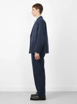 Cotton Manhattan Trousers Navy<Kaptain Sunshine New