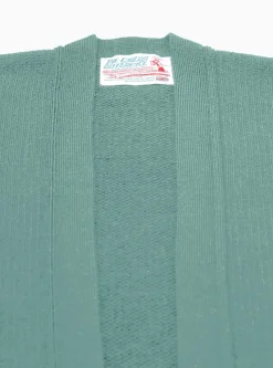 Cotton Open Cardigan Teal<The English Difference Clearance