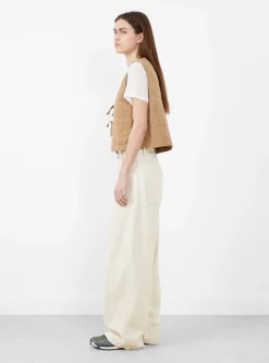 Cotton Quilt Life Vest Almond<Girls of Dust Online