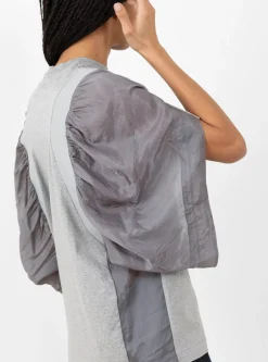 Cotton Short Sleeve Jersey Grey<TOGA PULLA New