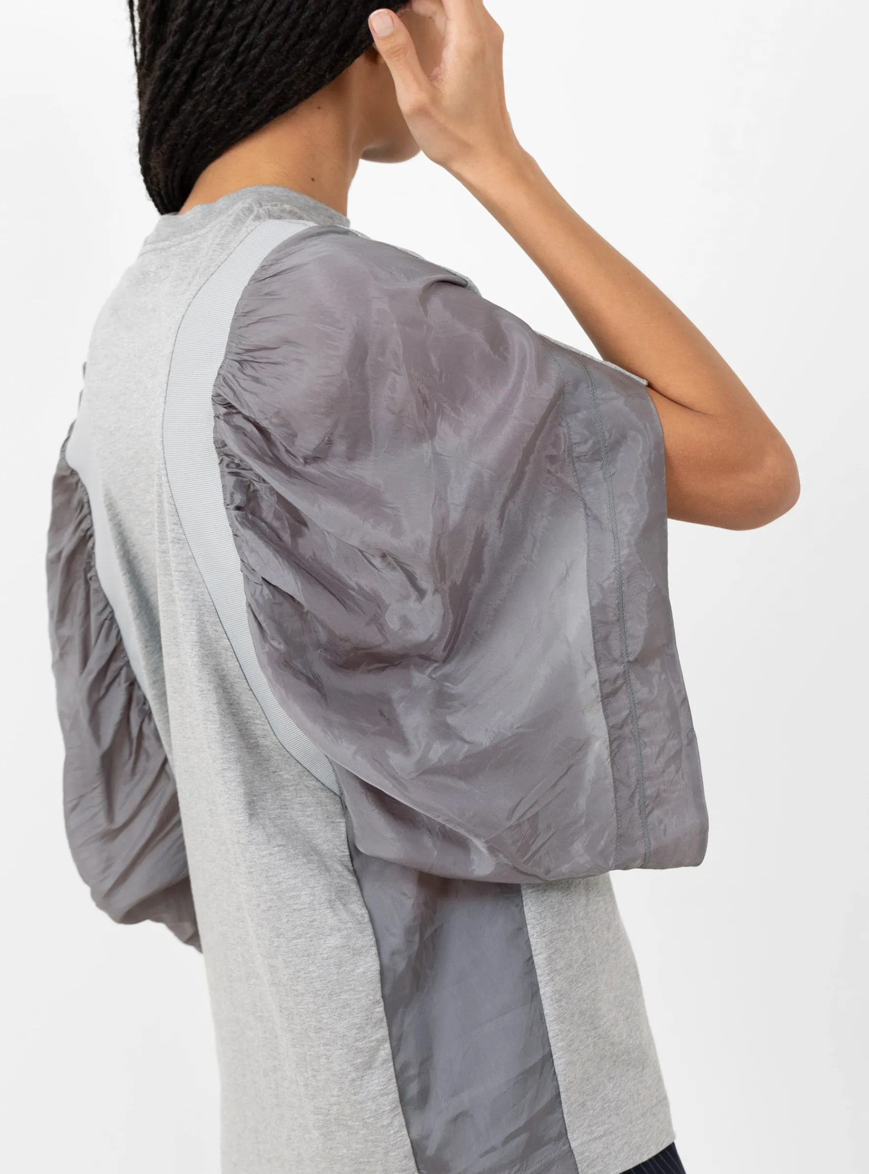 Cotton Short Sleeve Jersey Grey<TOGA PULLA New