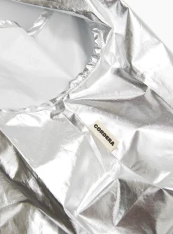Cotton & Silk Bag Silver<Cordera Best