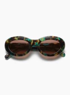 Courtney Sunglasses Aqua Tortoise<Sun Buddies Outlet