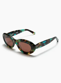 Courtney Sunglasses Aqua Tortoise<Sun Buddies Outlet