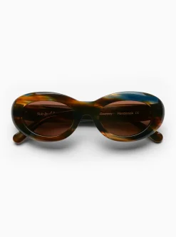 Courtney Sunglasses Brown Tortoiseshell<Sun Buddies Best