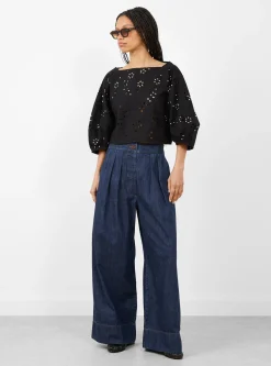 Coxsone Pant Dark Indigo<Rachel Comey Clearance