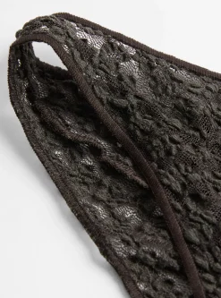 Crescent Bra Black<Baserange Fashion