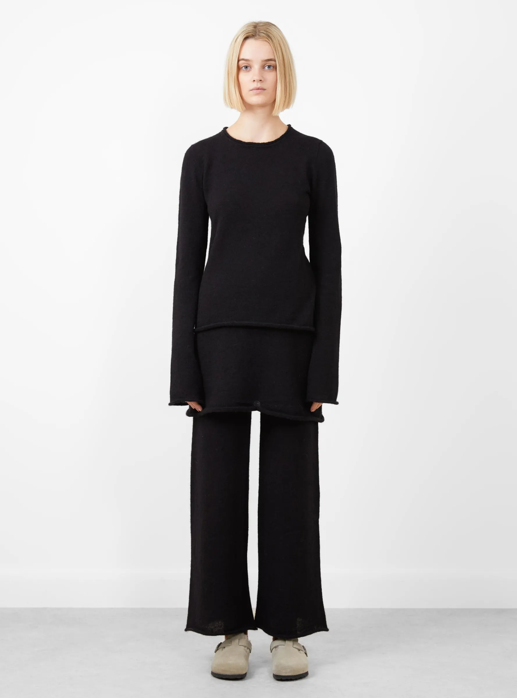 Crewneck Jumper Black<Lauren Manoogian Discount