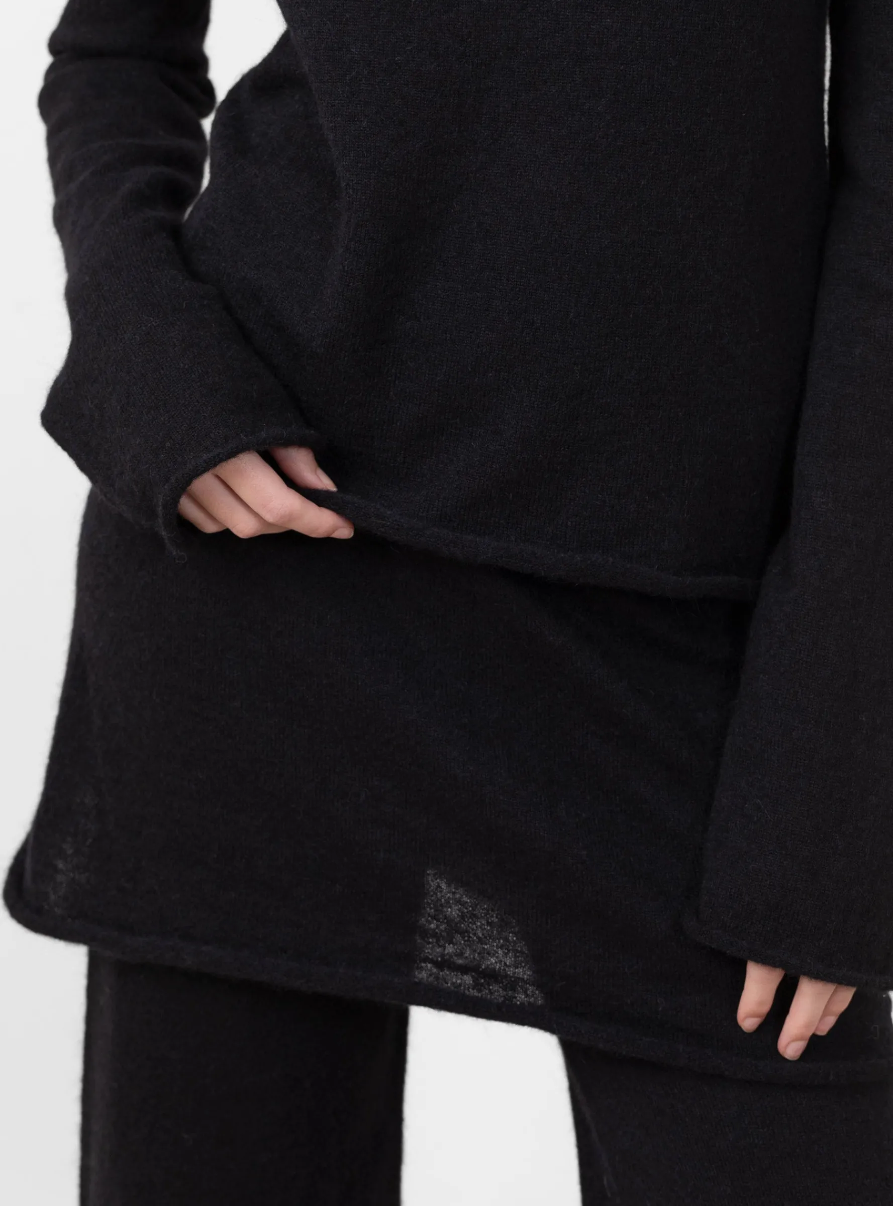 Crewneck Jumper Black<Lauren Manoogian Discount