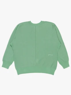 Crew Neck Sweatshirt Coral Green<nanamica Discount