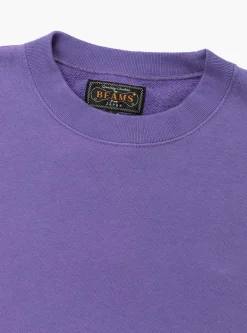 Crewneck Sweatshirt Purple<Beams Plus Outlet